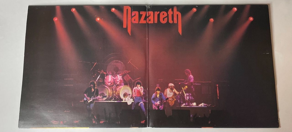 Винтажная виниловая пластинка LP Сборник Nazareth Snaz (Швеция 1981) Hair Of The Dog