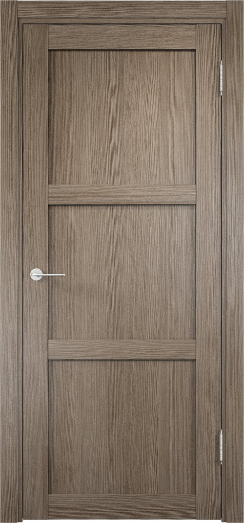 Межкомнатная дверь Баден 01 ДГ / Цвет Дуб дымчатый / Двери Верда