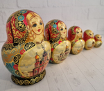 Матрешка "Санкт-Петербург" 5 мест