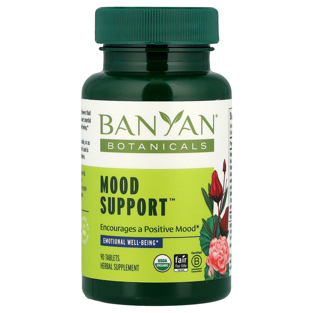 Banyan Botanicals, Mood Support ™, 90 таблеток