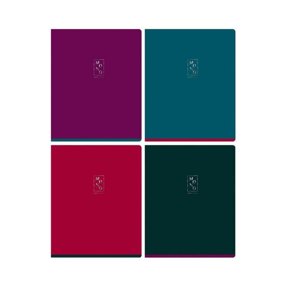 Тетрадь А5 96л. клетка "Monocolor. Bright color" (BG)