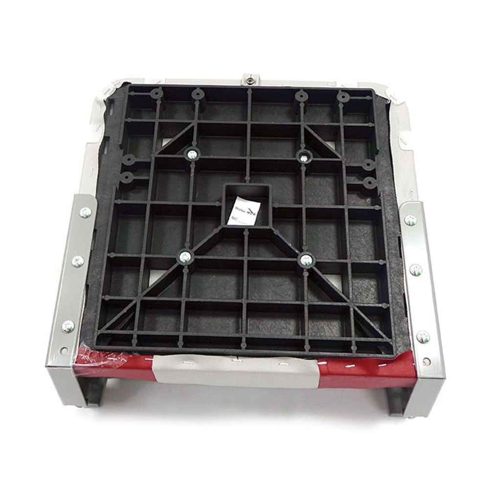 Сиденье "Deluxe", серое с красным (10252324)