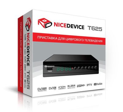 Цифровая приставка NICEDEVICE T-625