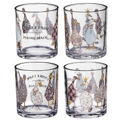 НАБОР СТАКАНОВ "FAMILY FARM" ИЗ 4-Х ШТ. 320 МЛ