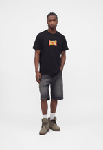 Carhartt WIP S/S ROAD SIDE SNACK T-SHIRT - Футболка с принтом - Чёрный