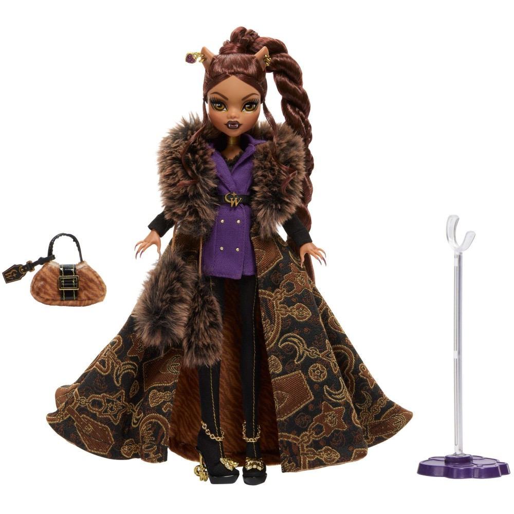 Monster High - Модная CLAWDEEN Коллекционная кукла Skullector JDR66