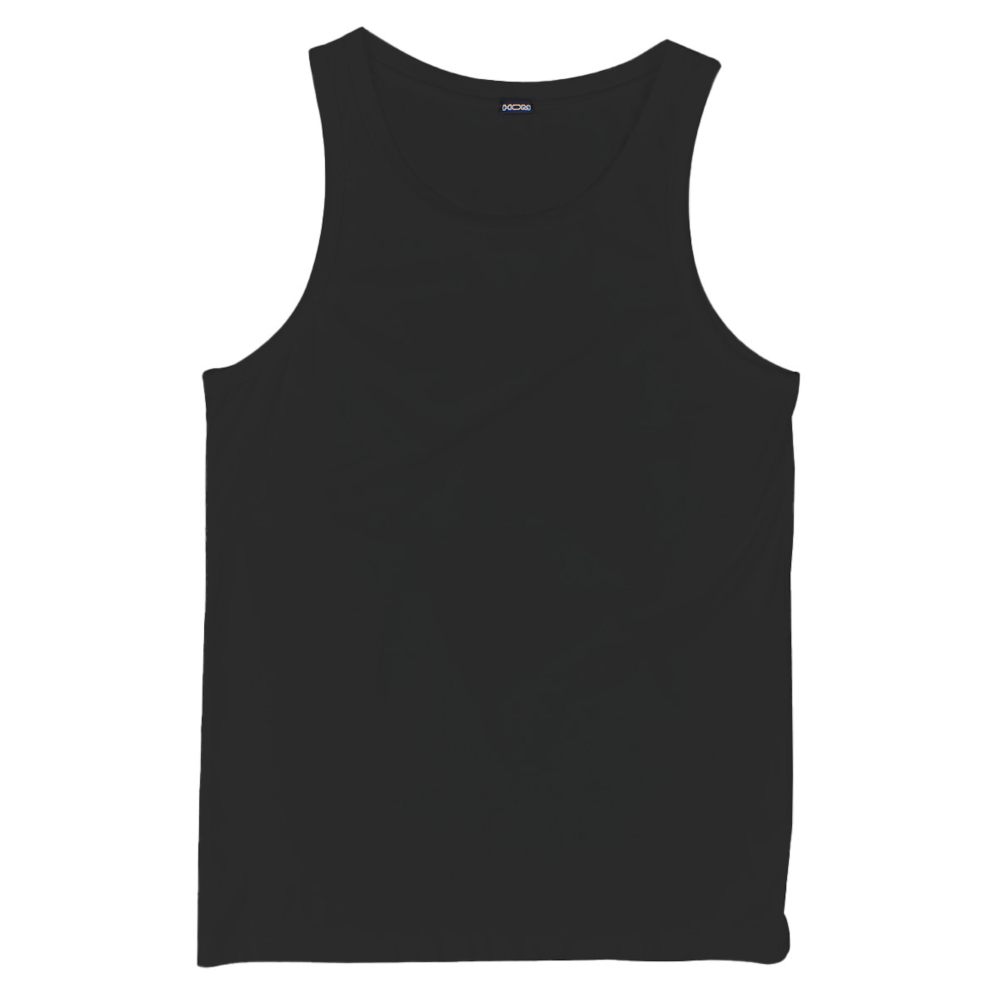 Мужская майка черная HOM SUPREME COTTON Tanktop 401332_400004