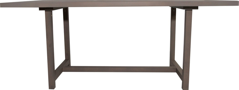 Стол обеденный, 200х100х75, Европейский Гранд, кухонный, деревянный, серый, Dipriz