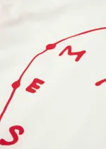 Футболка FOS Сердце плотная мужская белая