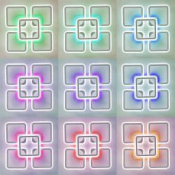 Citilux Марсель Смарт CL232A150E RGB Умная люстра Белая