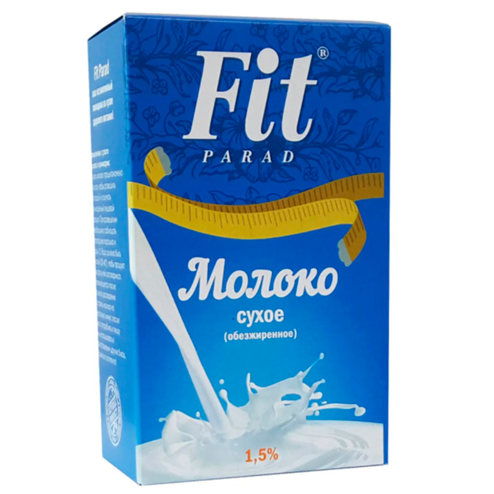 ФитПарад Молоко Сухое обезжиренное 1,5% (300 гр.)