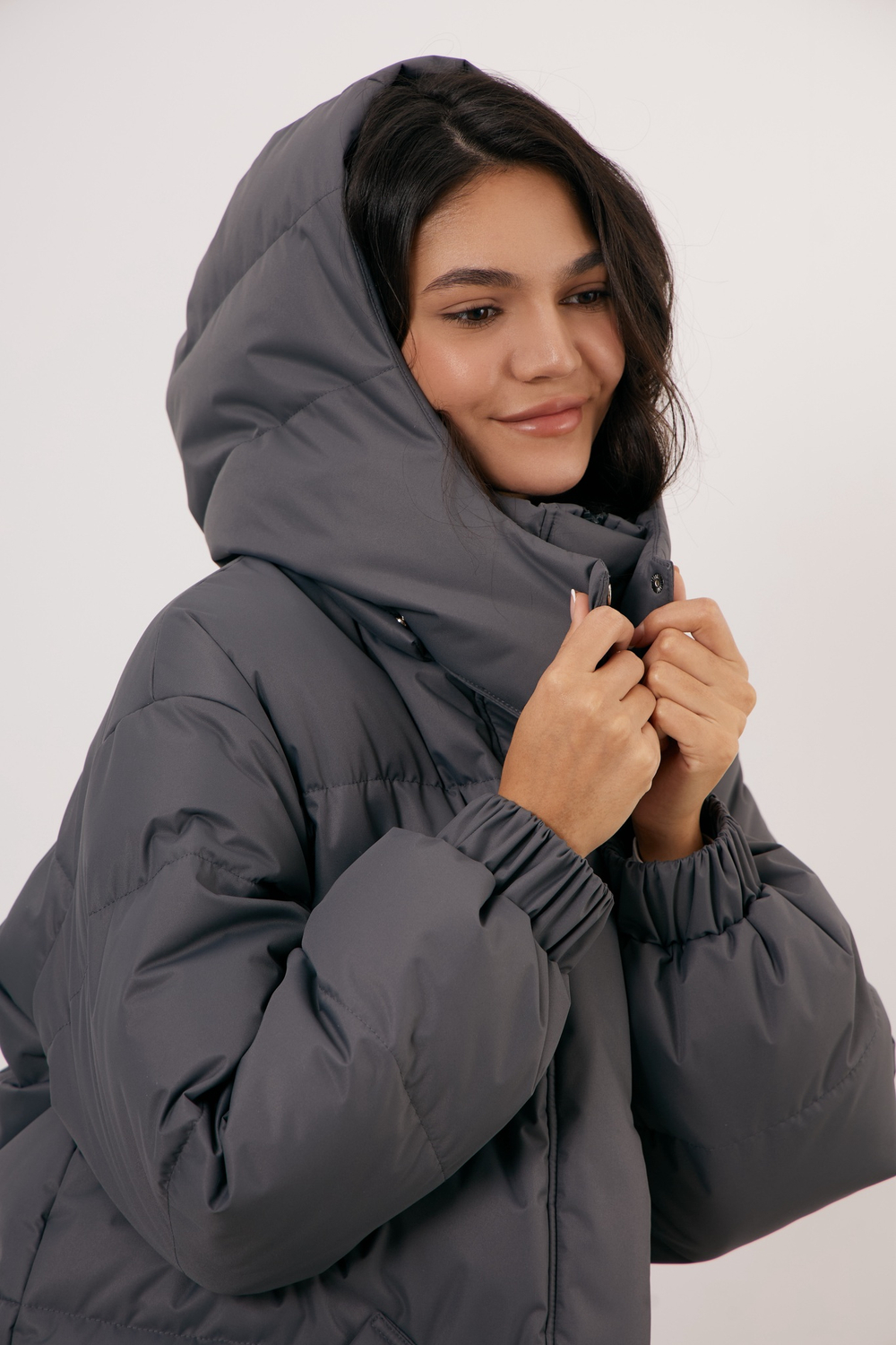 Пуховик COLD SEASON, асфальт