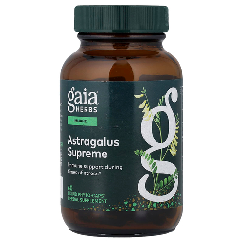 Gaia Herbs, Astragalus Supreme, 60 Liquid Phyto-Caps®