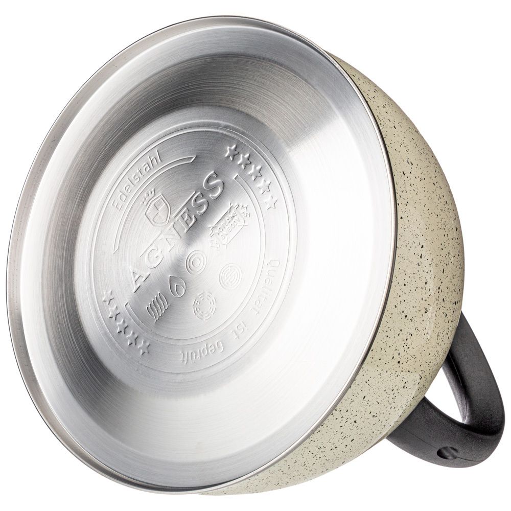 ЧАЙНИК AGNESS СО СВИСТКОМ 2,5 Л НЖС, ИНДУКЦИОН. ДНО