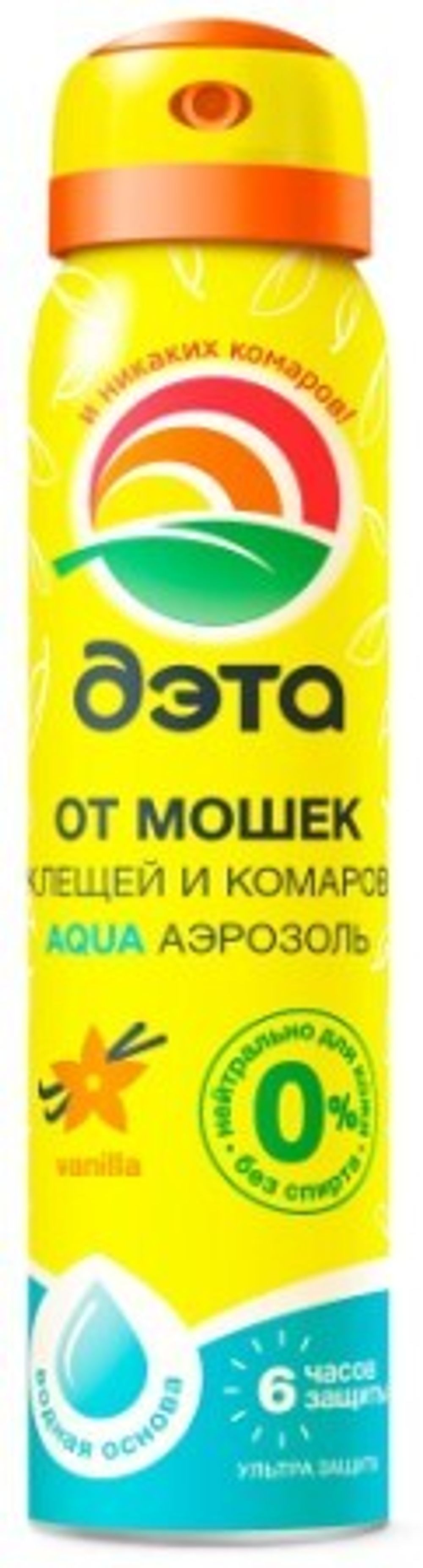 аэрозоль Дэта AQUA от Мошек Комаров Клещей Ванилин.jpg