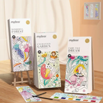 Акварельная раскраска