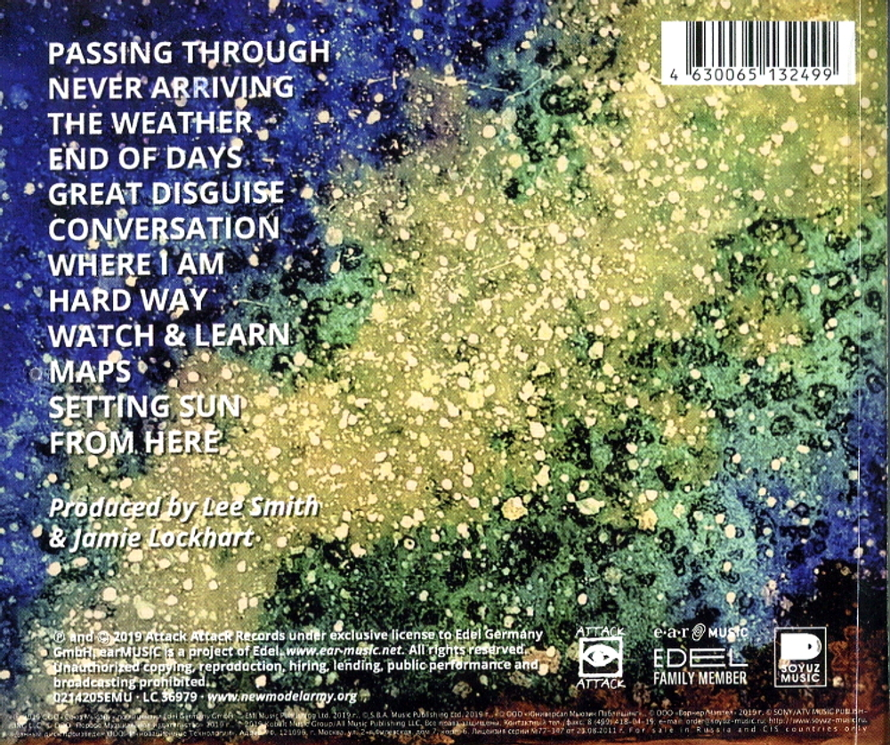 New Model Army / From Here (RU)(CD)