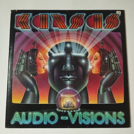 Винтажная виниловая пластинка LP Kansas Audio Visions (Holland 1980)