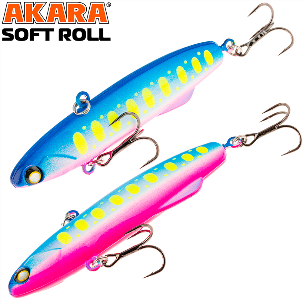 Воблер Akara раттлин Soft Roll 70 мм 17 гр. A143
