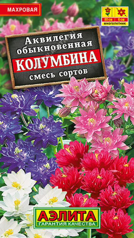 Аквилегия "G. Колумбина" 0.2г., Россия.