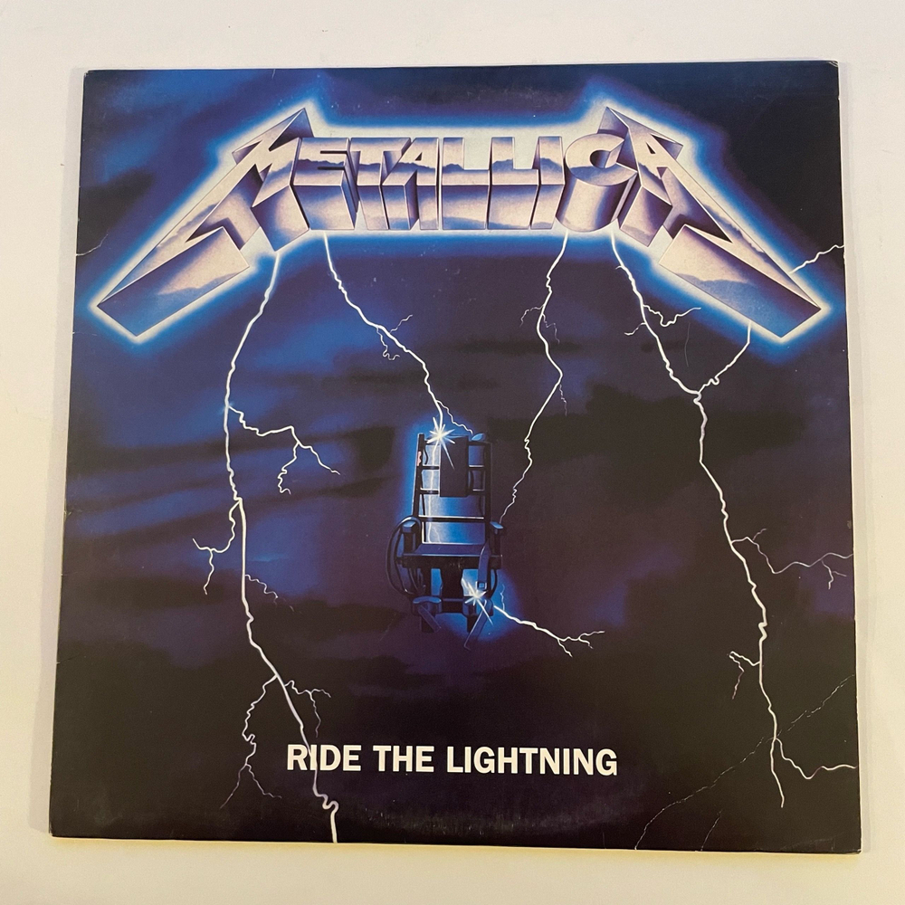 Винтажная виниловая пластинка LP Metallica Ride The Lightning (США 2008)