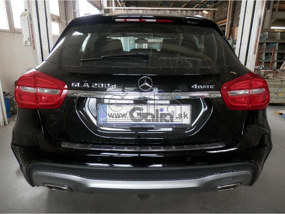 Оцинкованный фаркоп на Mercedes GLA-Class 2014-2019, Infiniti Q30 2016-2019, Infiniti QX30 2016-2019 (без электрики), Galia M134C