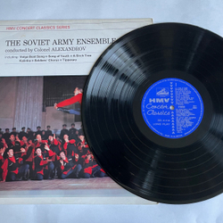 Винтажная виниловая пластинка LP The Soviet Army Ensemble, Conducted By Boris Alexandrov (Англия 1973) Краснознаменный Ансамбль Песни и Пляски Им Александрова