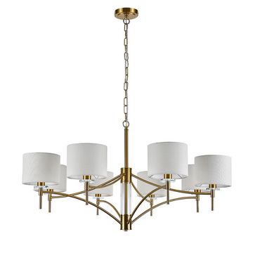 Подвесная люстра 8*E14 V000526 13031/8P Brass бронза Boheme Indigo