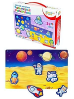 Bright Kids. Весёлые магнитики. Космические приключения Арт. (ИН-5522)