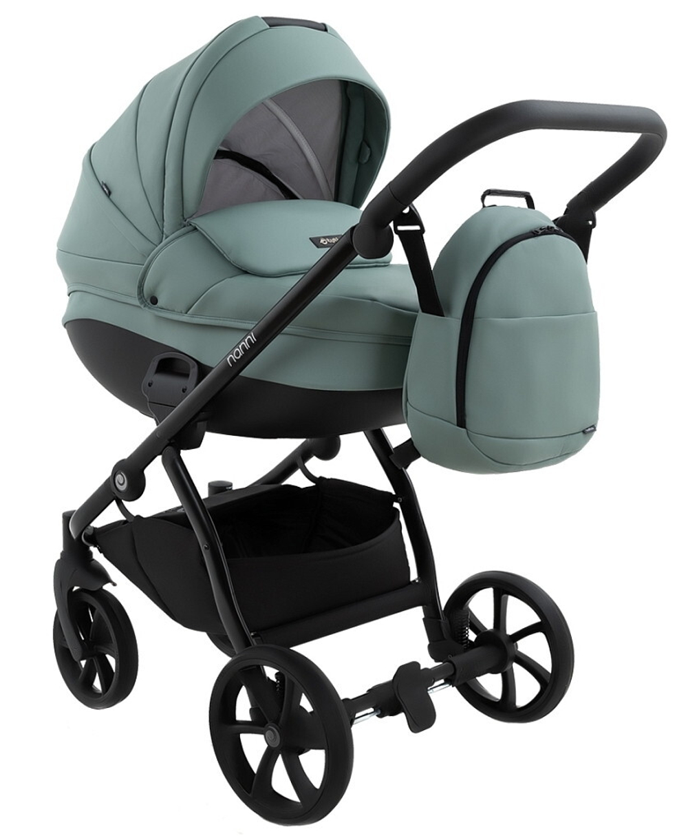 Детская коляска Tutis Nanni 7 Кожа 2 в 1 1532039 Sage