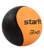 Медбол высокой плотности GB-702, 3 кг, оранжевый