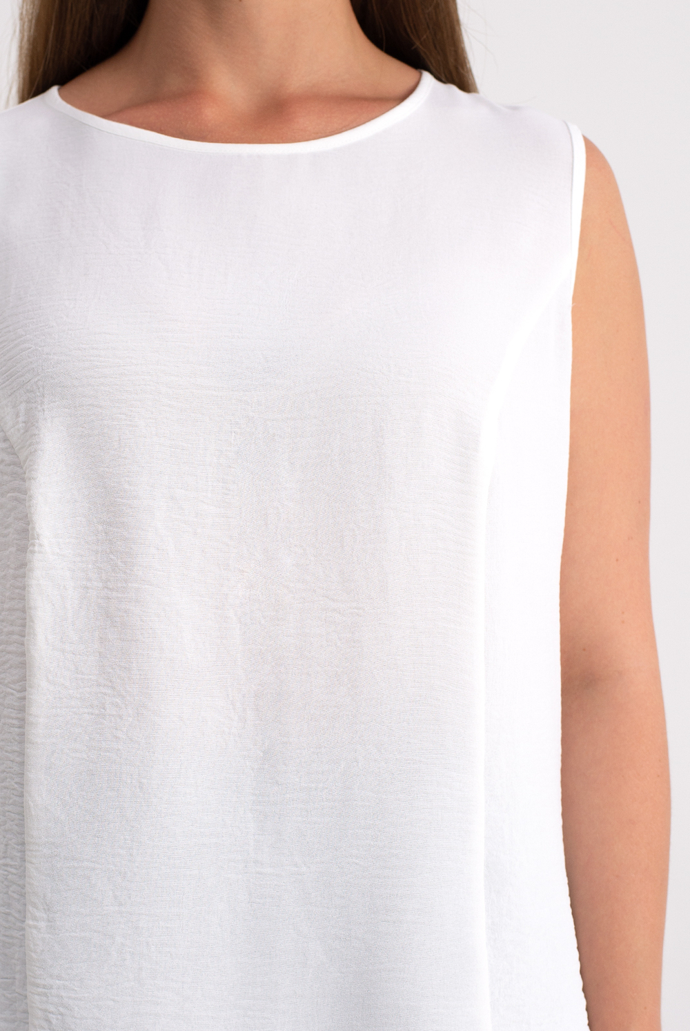 Блузка женская 4132ВПА, белый #30Б094132ВПА