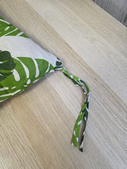 Подушка на стул квадратная 45*45см листья (Т40-431К)