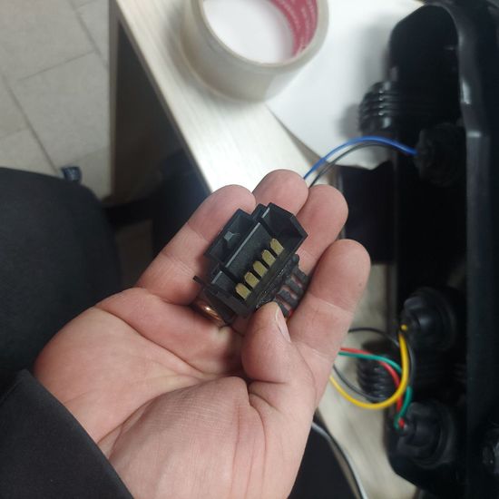 Задние фонари black для Fiat Seicento