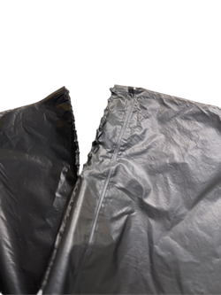 Мешок для мусора 120л, черный, 40мкм, 50шт в рулоне