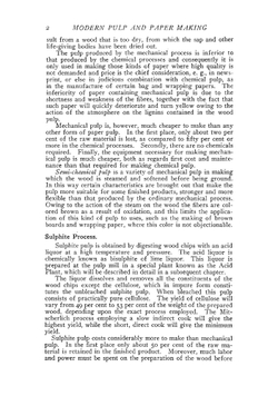 Modern Pulp and Paper Making. A Practical Treatise | George Strong Witham