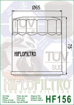 Фильтр масляный Hiflo Filtro HF156