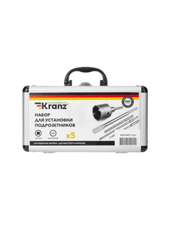 Набор для установки подрозетников SDS PLUS 5 предметов Kranz KR-91-0431