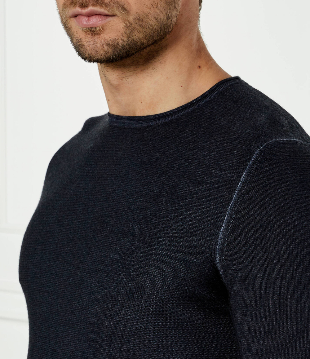 Шерстяной свитер 15 JJK-05Larso Joop! Jeans - темно-синий(30043083)