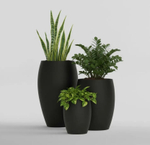 Кашпо, коллекция КОЛОР, форма ОВАЛ