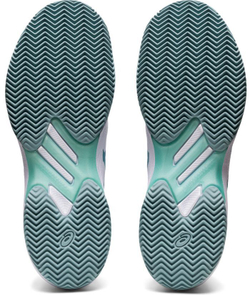 Женские Кроссовки теннисные Asics Solution Swift FF Clay - white/smoke blue