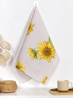 Набор кухонных полотенец, 3 шт , 45х60 см , рогожка