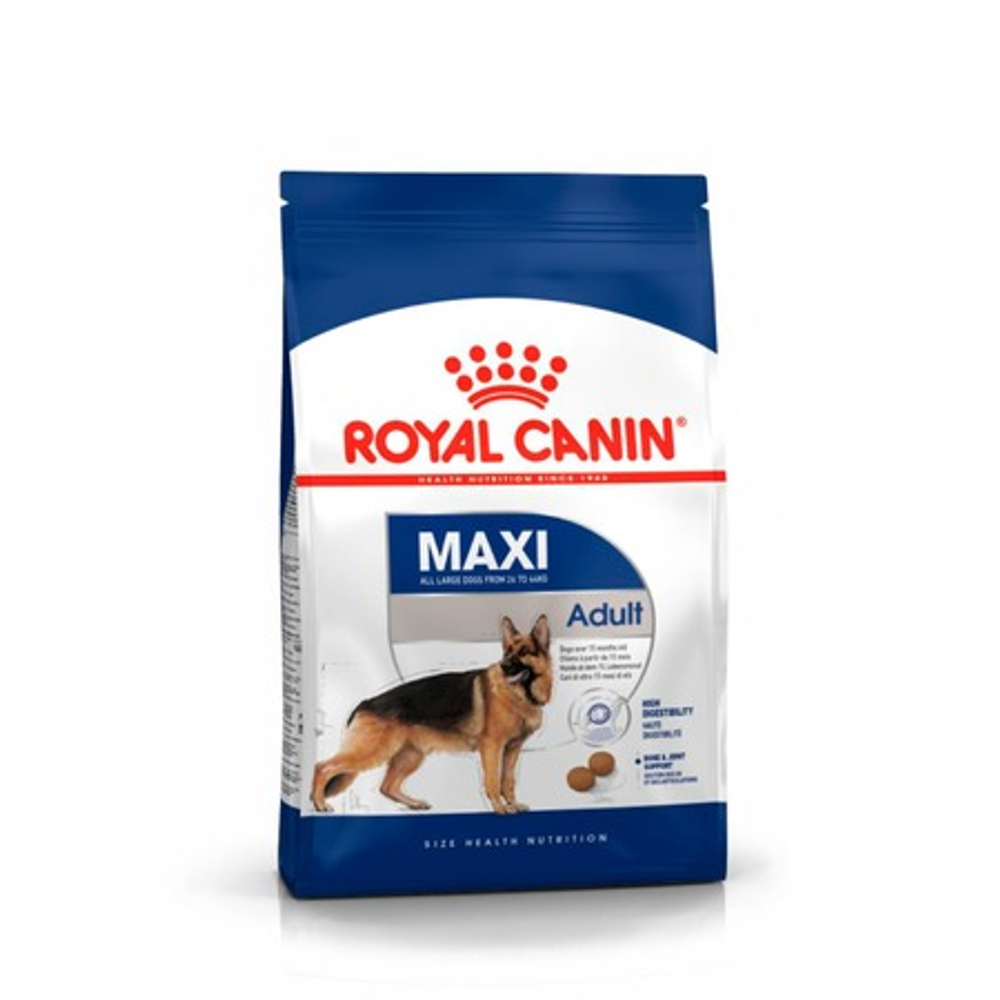 Royal Canin MAXI ADULT питание д/ взрослых собак крупных размеров 15 кг