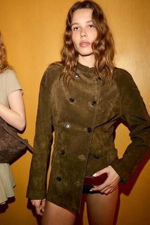 Верхняя одежда из кожи Zara