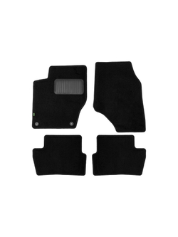 Коврики в салон для PEUGEOT 308 2007-2011, 2011-2015, хэтчбек, 4 шт. (текстиль) KLEVER02381101210KH