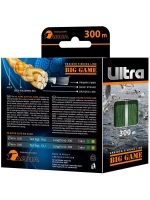 Плетеный шнур PE ULTRA ELITE BIG GAME Dark Green 0,50mm 300m