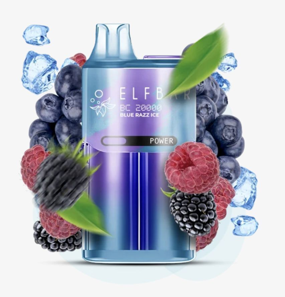 ELF BAR BC20000 - Blue Razz Ice (5% nic)
