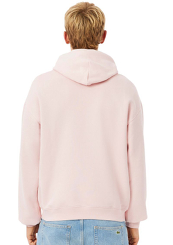Мужская теннисная кофта Lacoste Printed Fleece - light pink