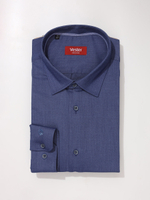 Сорочка мужская VESTER длинный рукав, цвет тено-синий 54618 17