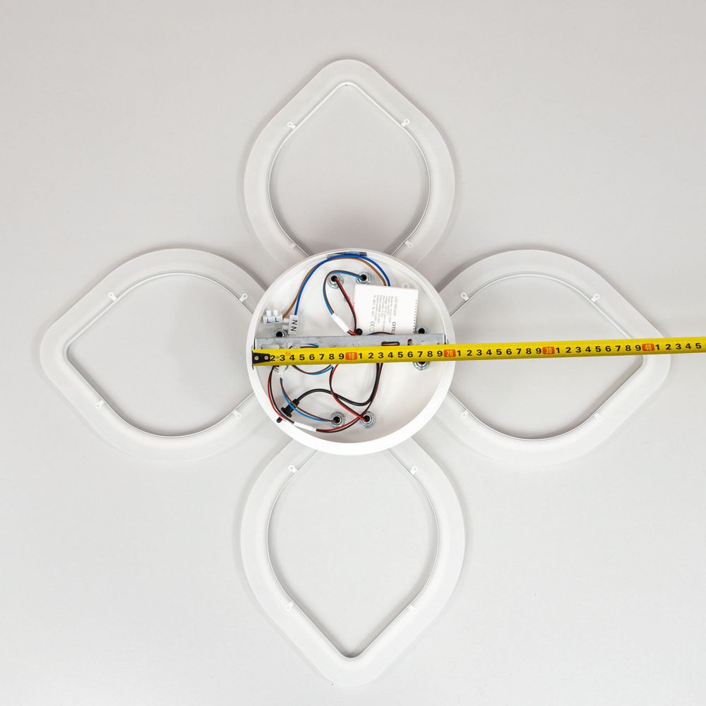 Citilux Ромби CL236140R LED Люстра с пультом Белая